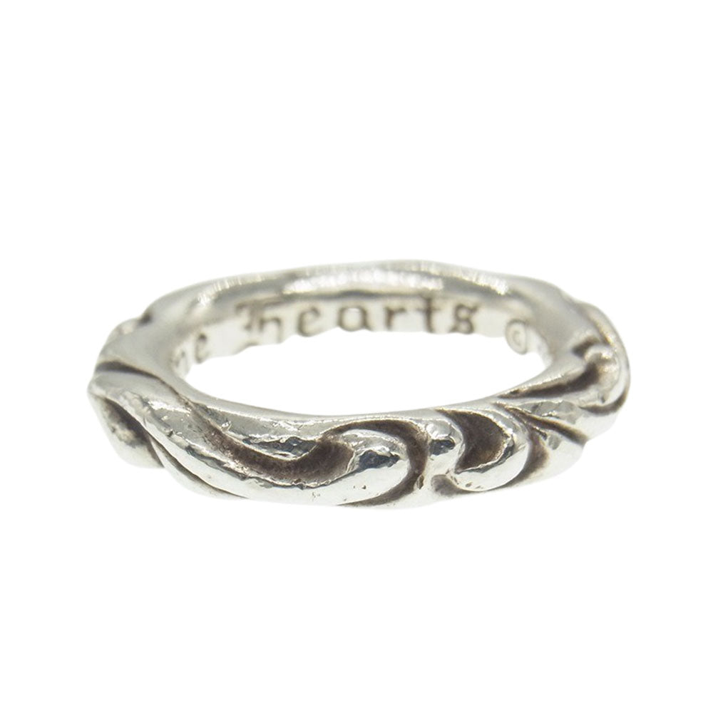 CHROME HEARTS クロムハーツ（原本無） SCRL BAND スクロール バンド リング シルバー系 12号【中古】