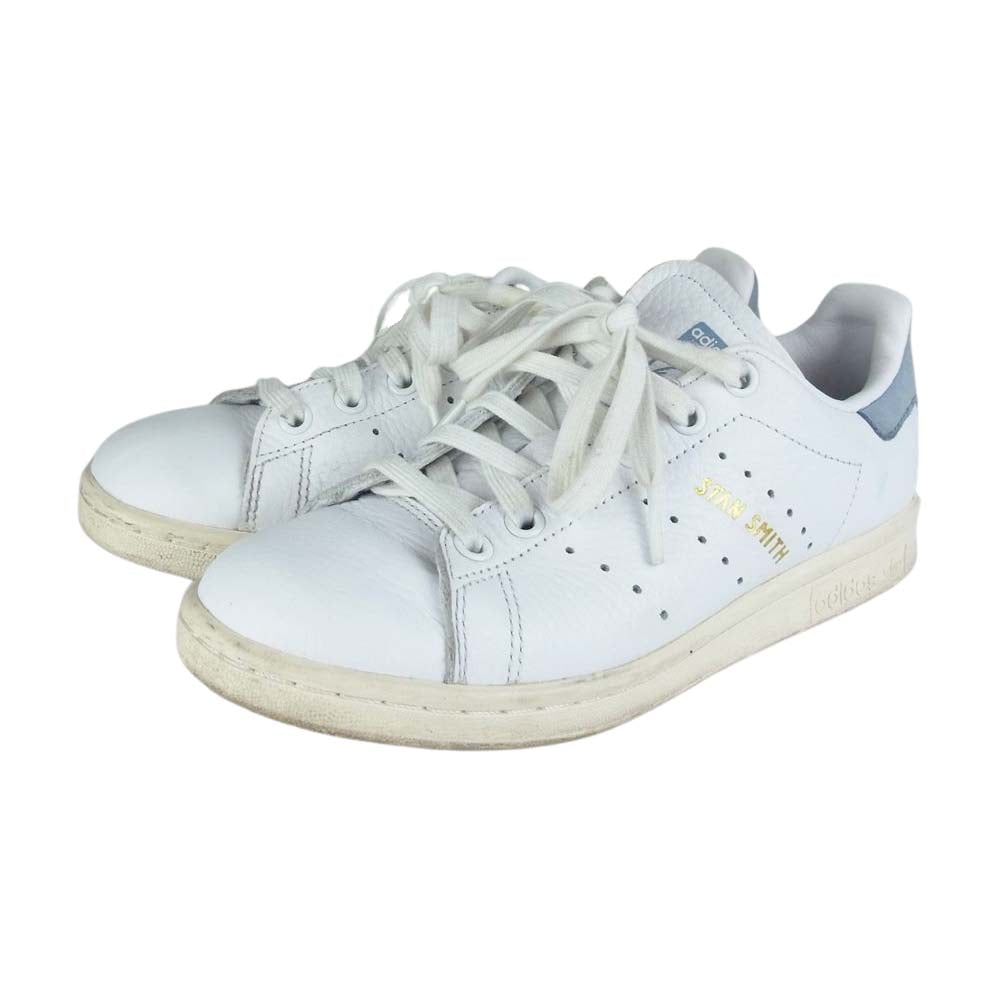 adidas アディダス 11001 STAN SMITH スタンスミス スニーカー ホワイト系 22.5cm【中古】