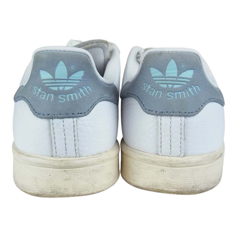 adidas アディダス 11001 STAN SMITH スタンスミス スニーカー ホワイト系 22.5cm【中古】