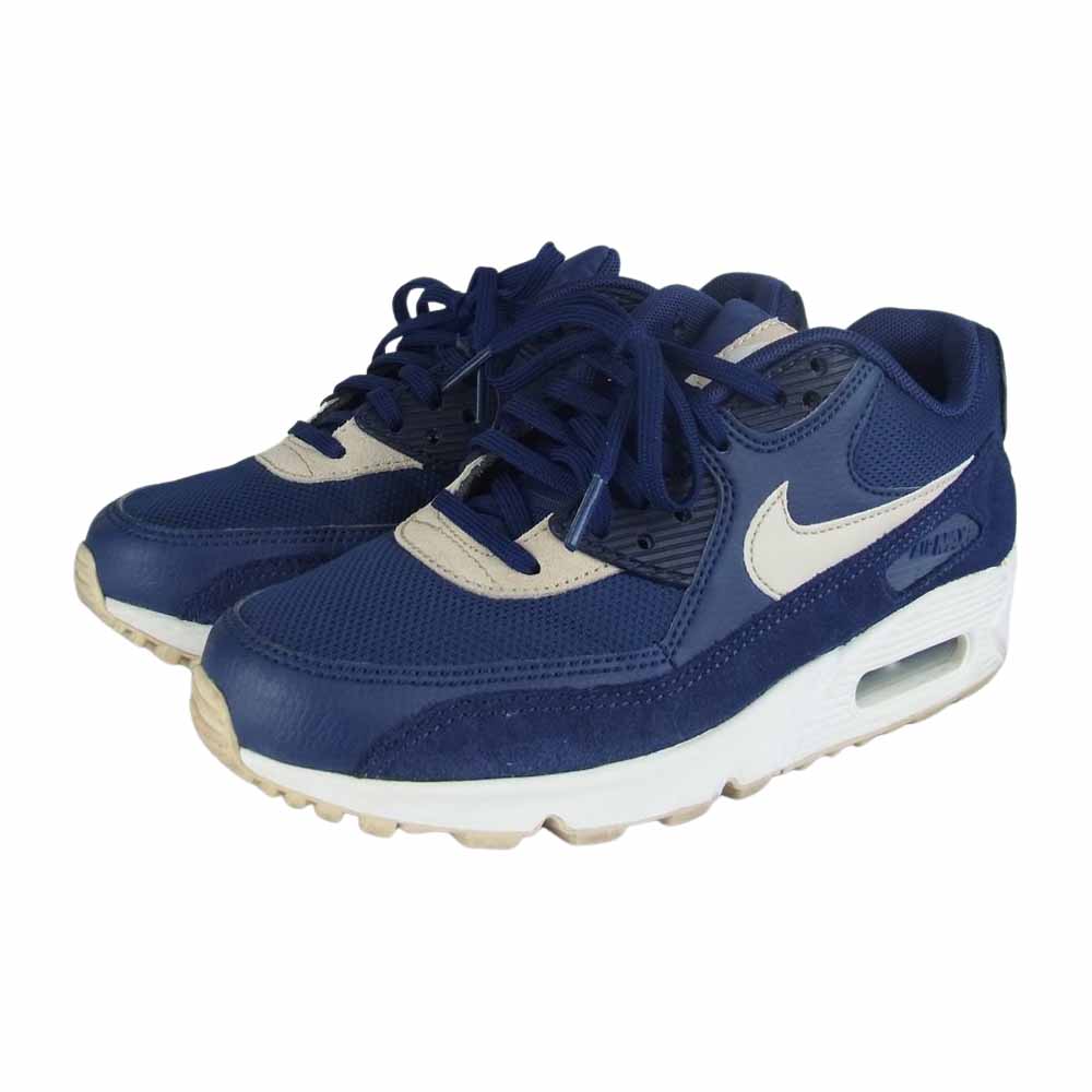 NIKE ナイキ 325213-410  WMNS AIR MAX 90 ウィメンズ エアマックス 90 スニーカー ネイビー ネイビー系 23.5cm【中古】