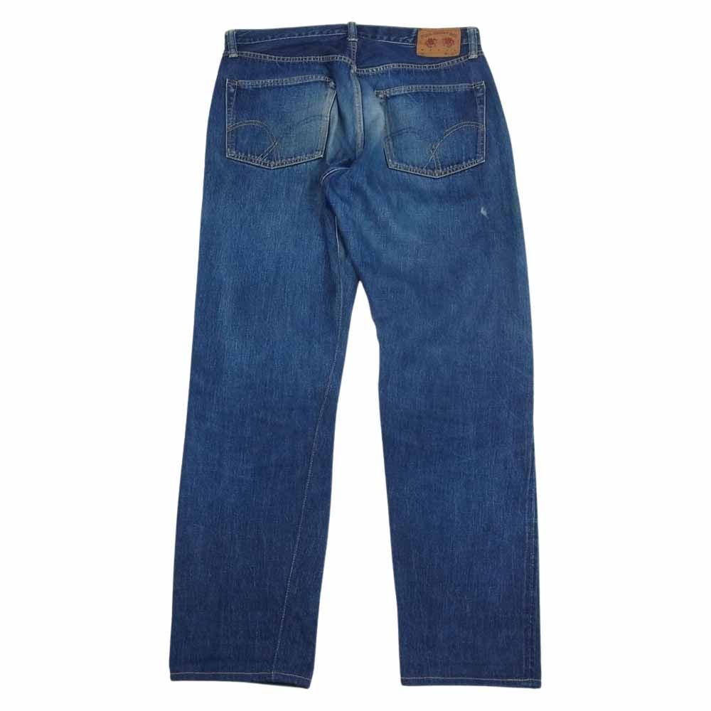 未使用 FULLCOUNT 1105NA ナチュラルインディゴデニム W34 本藍 フルカウント 1105NA ナチュラルインディゴ 藍染 本藍デニム