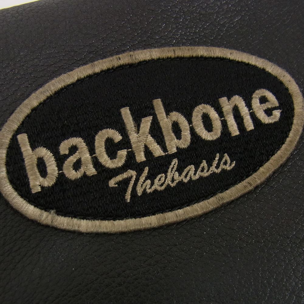 BACKBONE バックボーン BB10FW-G100L レザー ウエストポーチ ボディ バッグ ブラック系【中古】