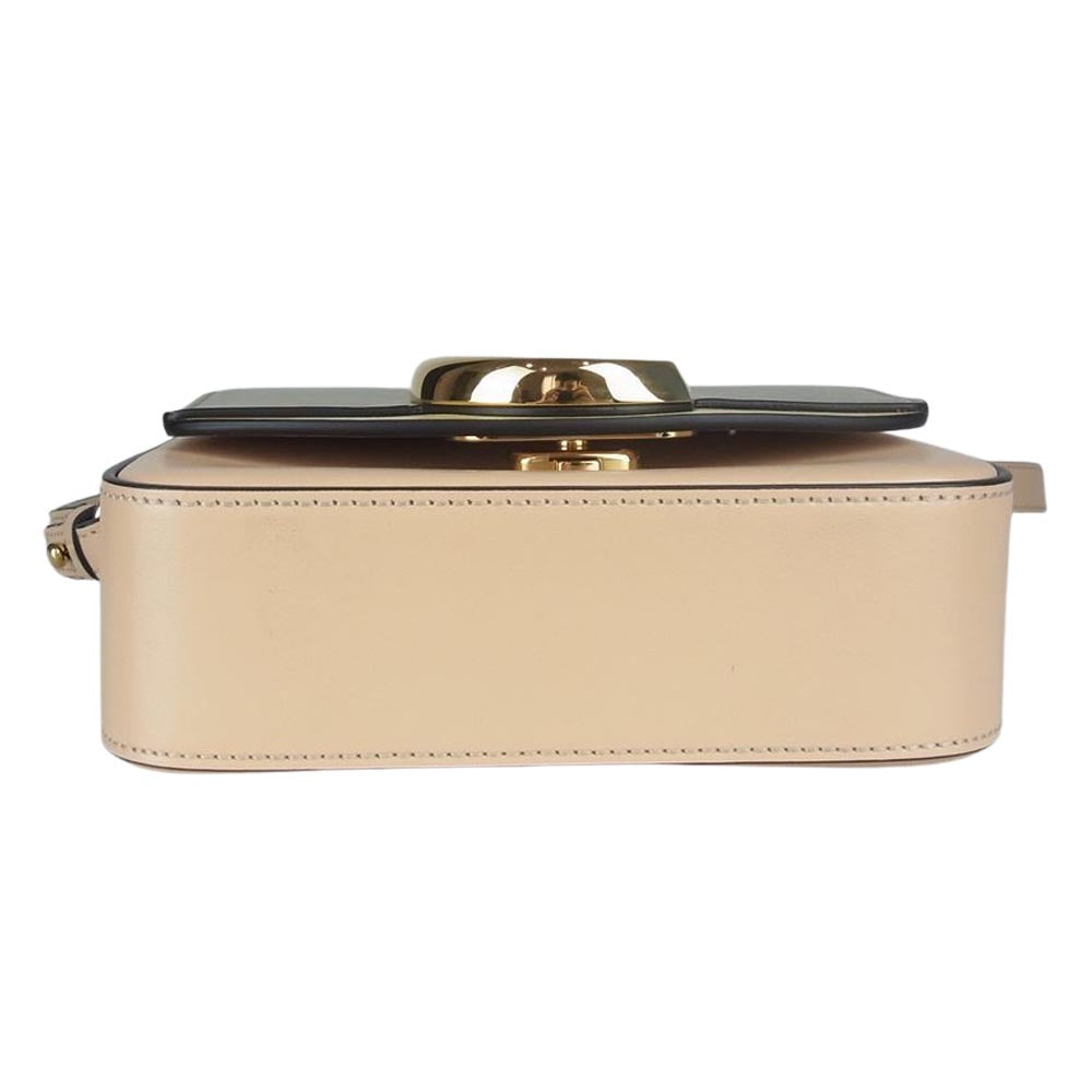 Chloe クロエ CHC19AS193 クロエシー レザー ショルダー バッグ ベージュ系【中古】