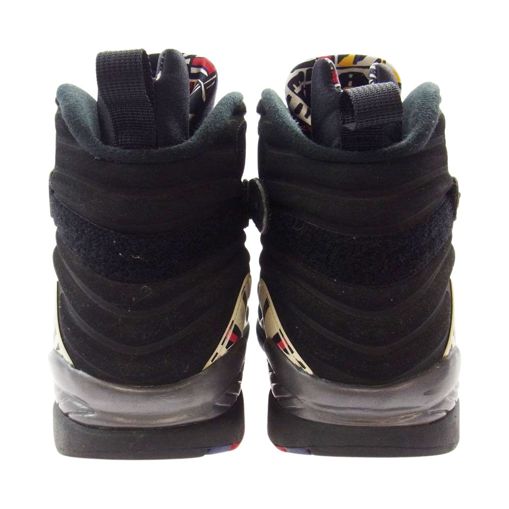 NIKE ナイキ 305381-061 AIR JORDAN 8 エアジョーダン RETRO レトロ ハイカット スニーカー  ブラック系 30cm(US12)【中古】