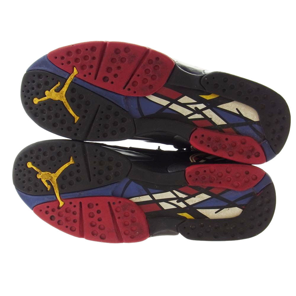 NIKE ナイキ 305381-061 AIR JORDAN 8 エアジョーダン RETRO レトロ ハイカット スニーカー  ブラック系 30cm(US12)【中古】