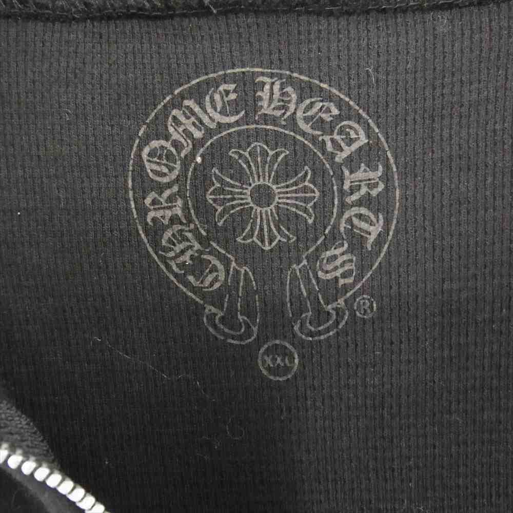 CHROME HEARTS クロムハーツ（原本無） ホノルル限定 ホースシュー ジップアップ フーディ パーカー ブラック系【中古】