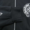 CHROME HEARTS クロムハーツ（原本無） ホノルル限定 ホースシュー ジップアップ フーディ パーカー ブラック系【中古】