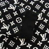 LOUIS VUITTON ルイ・ヴィトン 20SS フルモノグラムジャガード スウェット ブラック系 4L【中古】