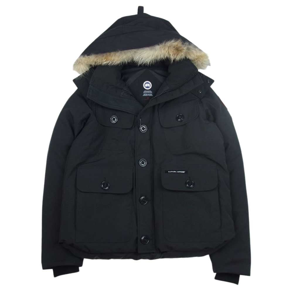 CANADA GOOSE カナダグース 2301JM 国内式品 サザビーリーグ RUSSELL PARKA ラッセルパーカー ダウン ジャケット ブラック系 L【中古】