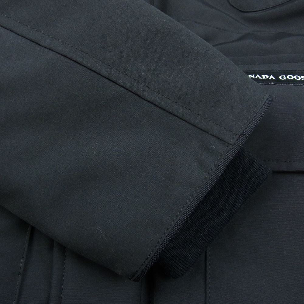 CANADA GOOSE カナダグース 2301JM 国内式品 サザビーリーグ RUSSELL PARKA ラッセルパーカー ダウン ジャケット ブラック系 L【中古】