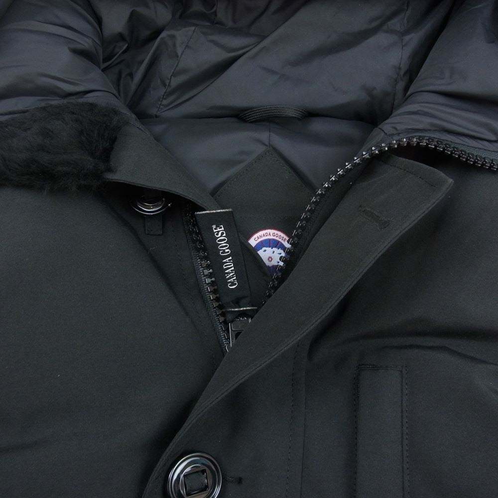 CANADA GOOSE カナダグース 3438JM 国内式品 サザビーリーグ JASPER PARKA ジャスパー ダウン ジャケット ブラック系 L【中古】