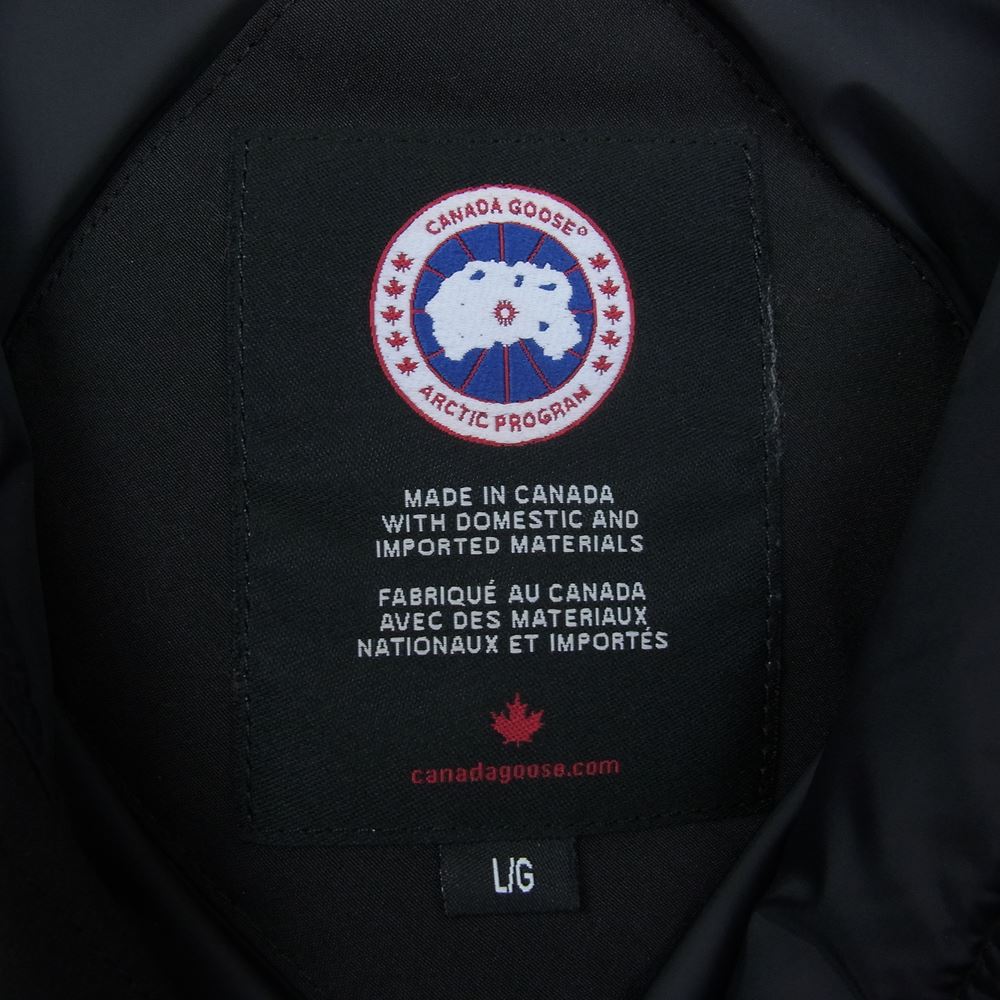 CANADA GOOSE カナダグース 3438JM 国内式品 サザビーリーグ JASPER PARKA ジャスパー ダウン ジャケット ブラック系 L【中古】