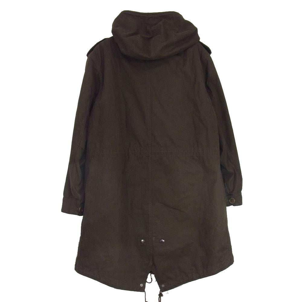 LITHIUM HOMME リチウムオム OLMETEX M51 MODS COAT ミリタリー モッズ コート カーキ系 44【中古】