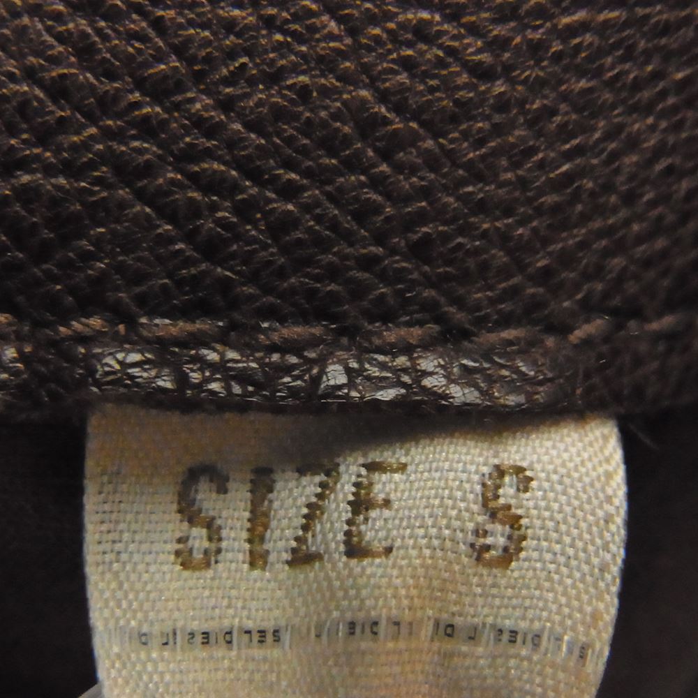 DIESEL ディーゼル ラム レザー ジャケット ブラウン系 S【中古】