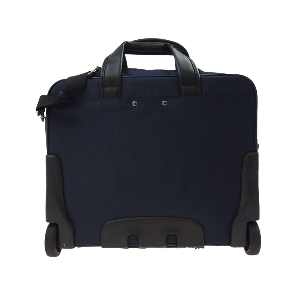 ACEGENE 2837-103 トローリー  キャリー ケース バッグ ネイビー系【中古】