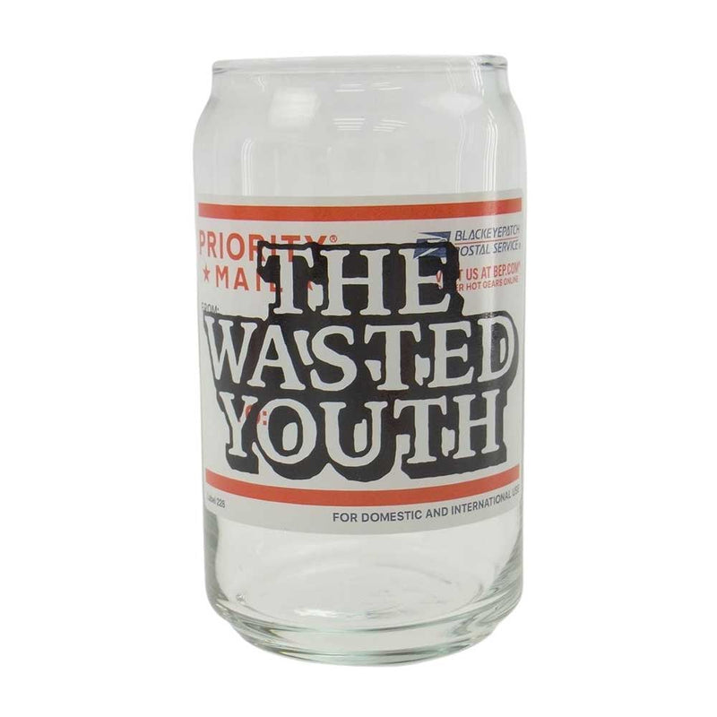 ブラックアイパッチ  × Wasted youth ウエステッドユース LABEL GLASS グラス コップ【新古品】【未使用】【中古】