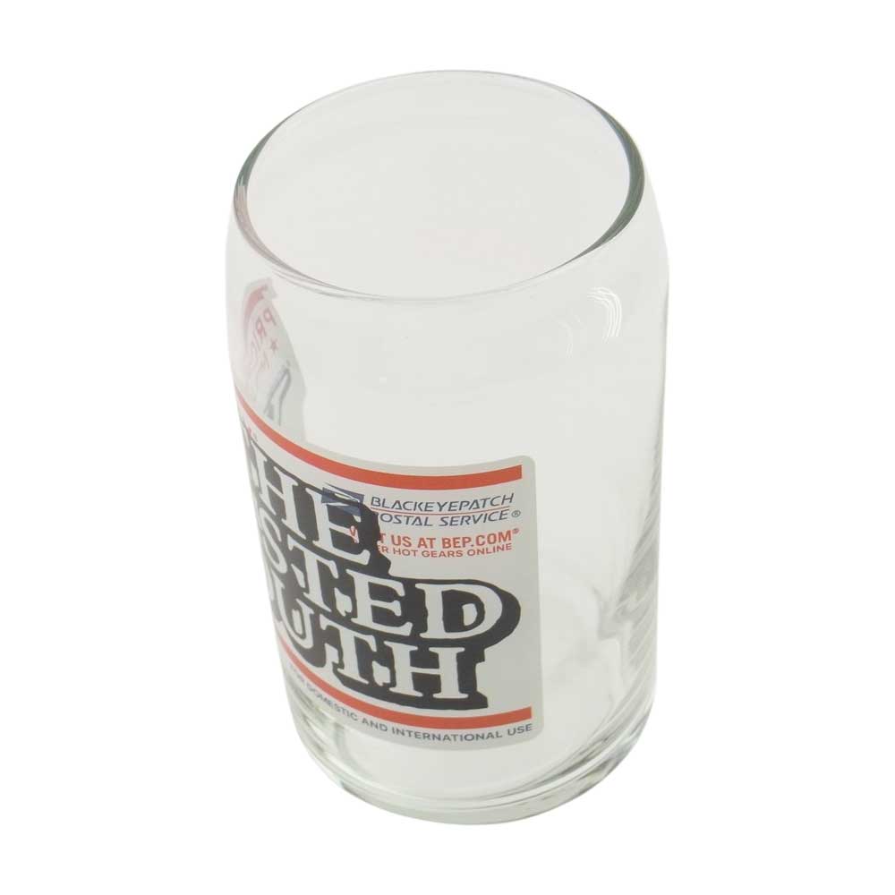 ブラックアイパッチ  × Wasted youth ウエステッドユース LABEL GLASS グラス コップ【新古品】【未使用】【中古】