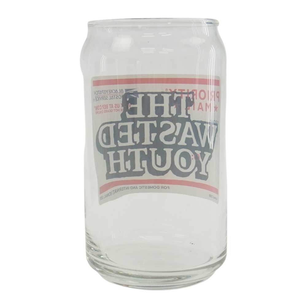 ブラックアイパッチ  × Wasted youth ウエステッドユース LABEL GLASS グラス コップ【新古品】【未使用】【中古】
