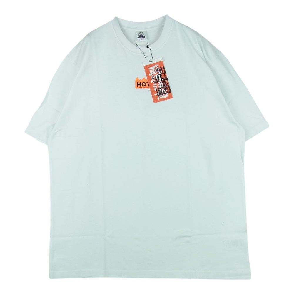 ブラックアイパッチ BEPFW21TE07 HOTロゴ TEE 半袖 Tシャツ ホワイト系 WHITE XL【新古品】【未使用】【中古】