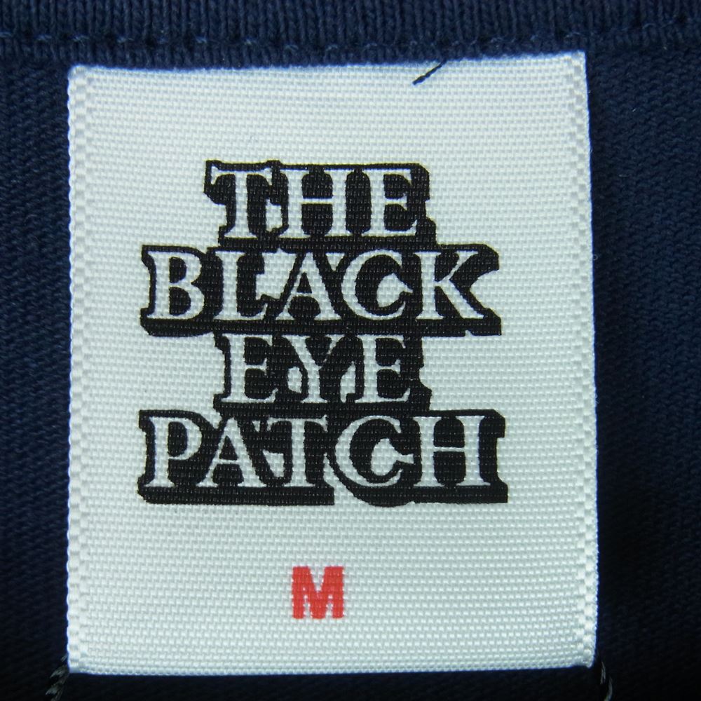 ブラックアイパッチ BEPFW21TE07 HOTロゴ TEE 半袖 Tシャツ ネイビー系 NAVY M【新古品】【未使用】【中古】