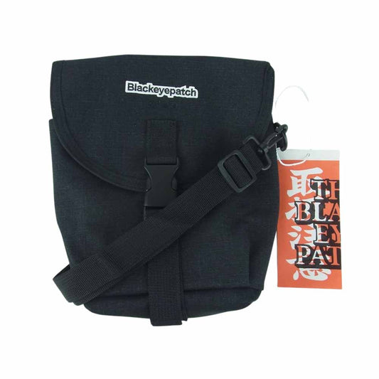 ブラックアイパッチ BEPFW21AC26 ショルダー バッグ ポーチ ブラック系 FREE【新古品】【未使用】【中古】