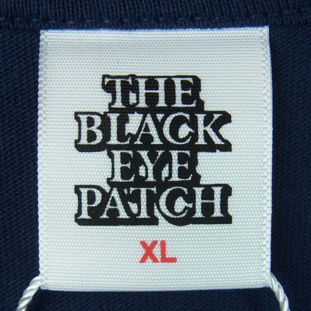 ブラックアイパッチ BEPFW21TE17 PRIORITY LABEL TEE 半袖 Tシャツ ネイビー系 NAVY XL【新古品】【未使用】【中古】