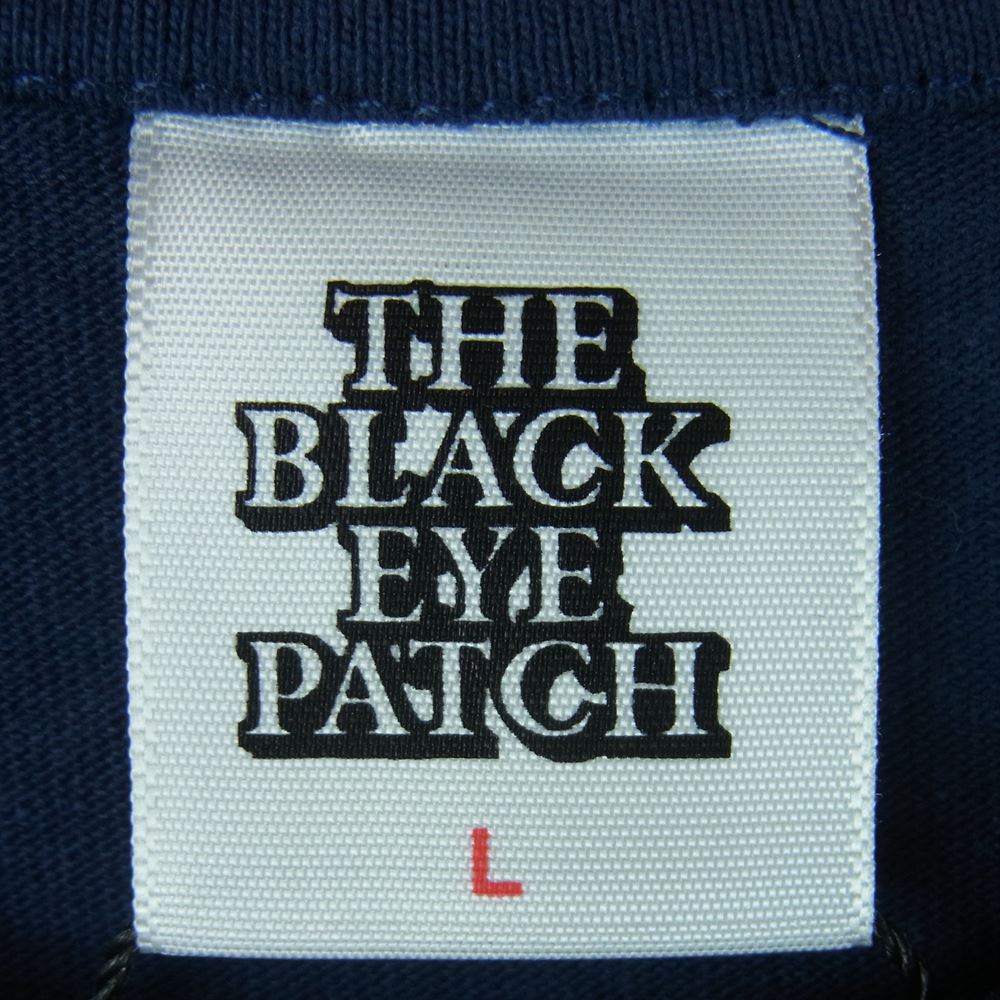 ブラックアイパッチ BEPSS21TE13 TORAICHI TEE 半袖 Tシャツ ネイビー系 NAVY L【新古品】【未使用】【中古】