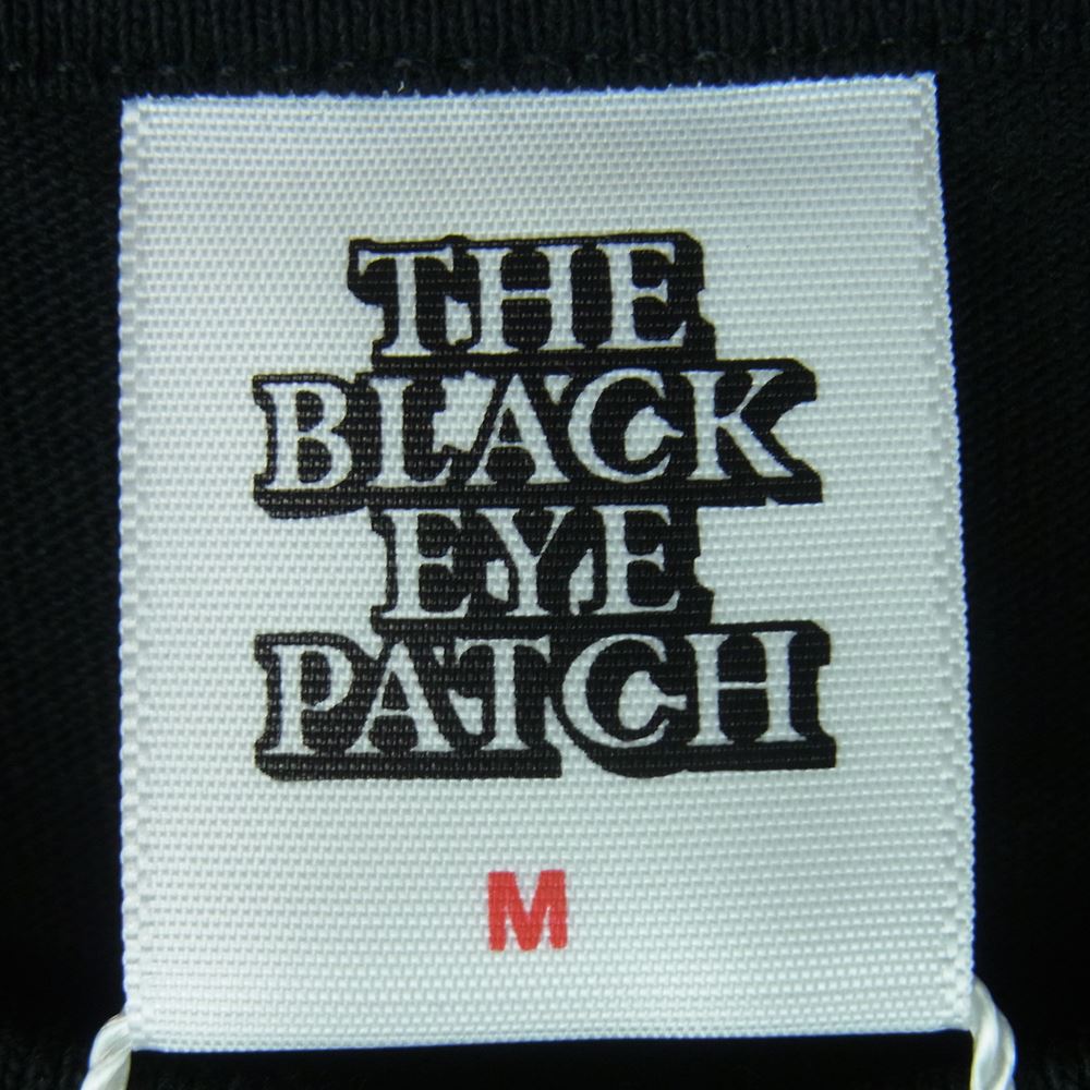 ブラックアイパッチ BEPSS22EI13 DANGER HOT LABEL TEE デンジャー ホット ラベル 半袖 Tシャツ ブラック系 BLACK M【新古品】【未使用】【中古】
