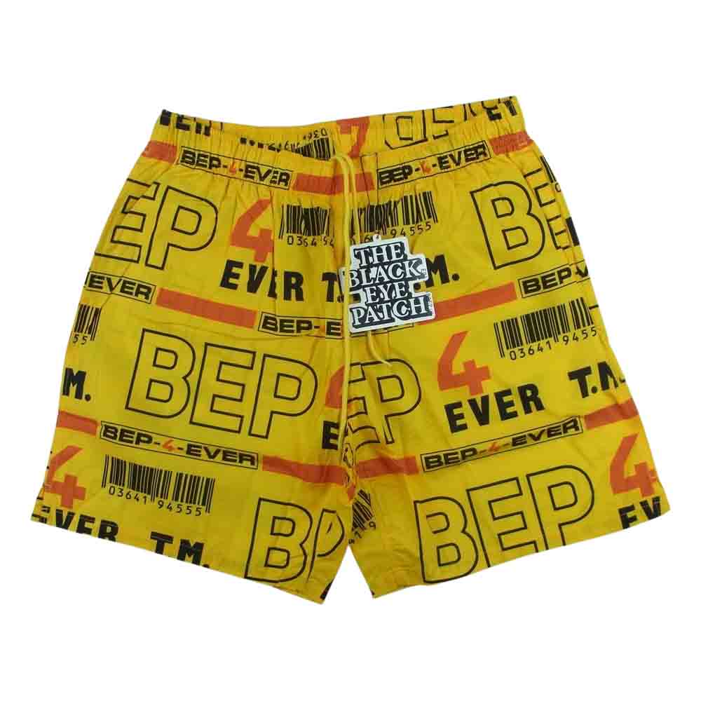 ブラックアイパッチ BEPSS20PA08 4EVER SHORTS フォーエバー ショーツ ハーフ ショート パンツ イエロー系 YELLOW L【新古品】【未使用】【中古】