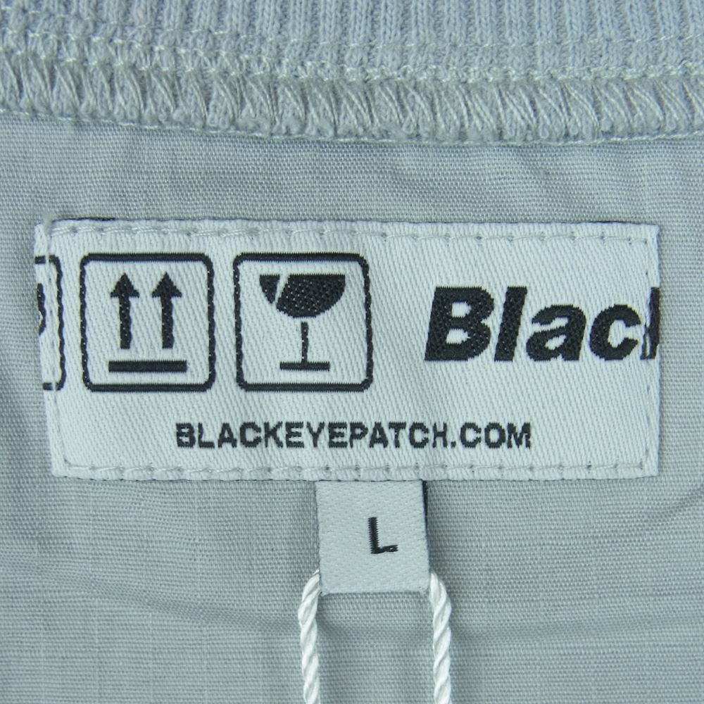 ブラックアイパッチ BEPFW21TP13 ALL CITY NYLON PULLOVER CREW プルオーバー クルー ジャケット グレー系 L【新古品】【未使用】【中古】