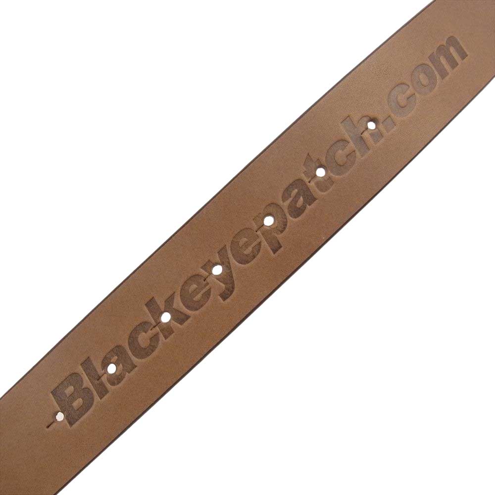 ブラックアイパッチ BEPFW21AC22 BEP バックル レザーベルト ブラウン系【新古品】【未使用】【中古】