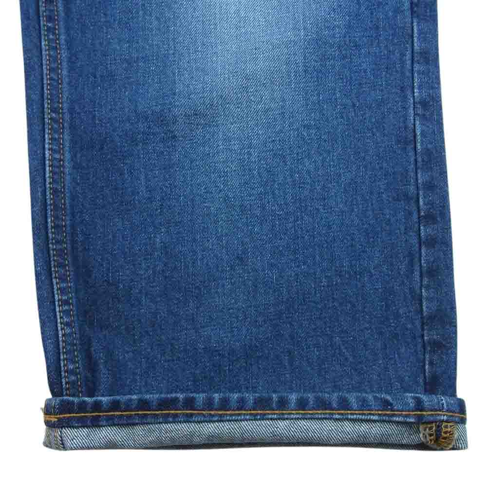 ブラックアイパッチ BEPFW21PA08 Emblem Baggy Jeans デニム パンツ インディゴブルー系 WASHED INDIGO 36 XL【新古品】【未使用】【中古】