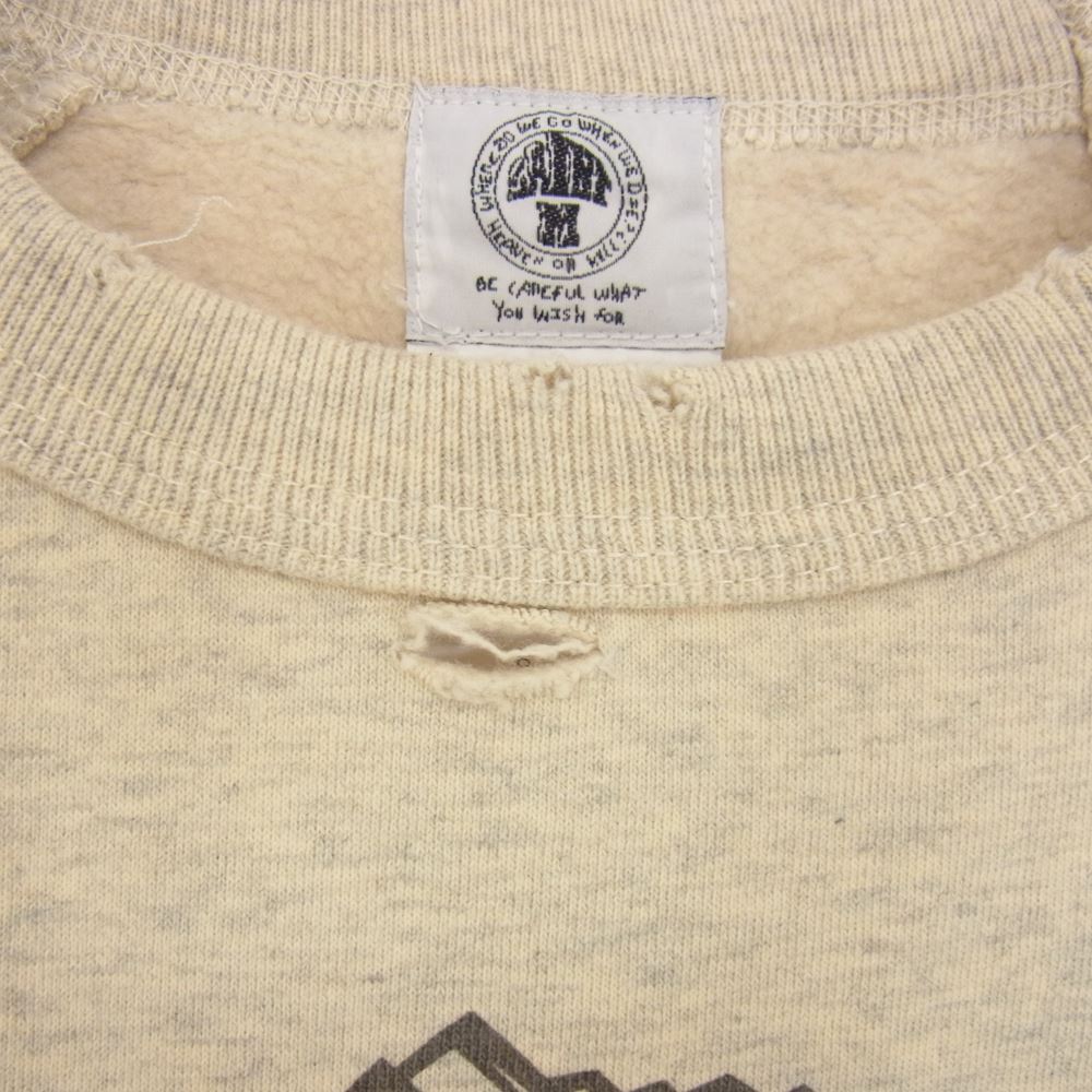 セントマイケル SM-A21-0000-076 未使用品 SWT SH EVANGELION エヴァンゲリオン スウェット ベージュ系 L【極上美品】【中古】