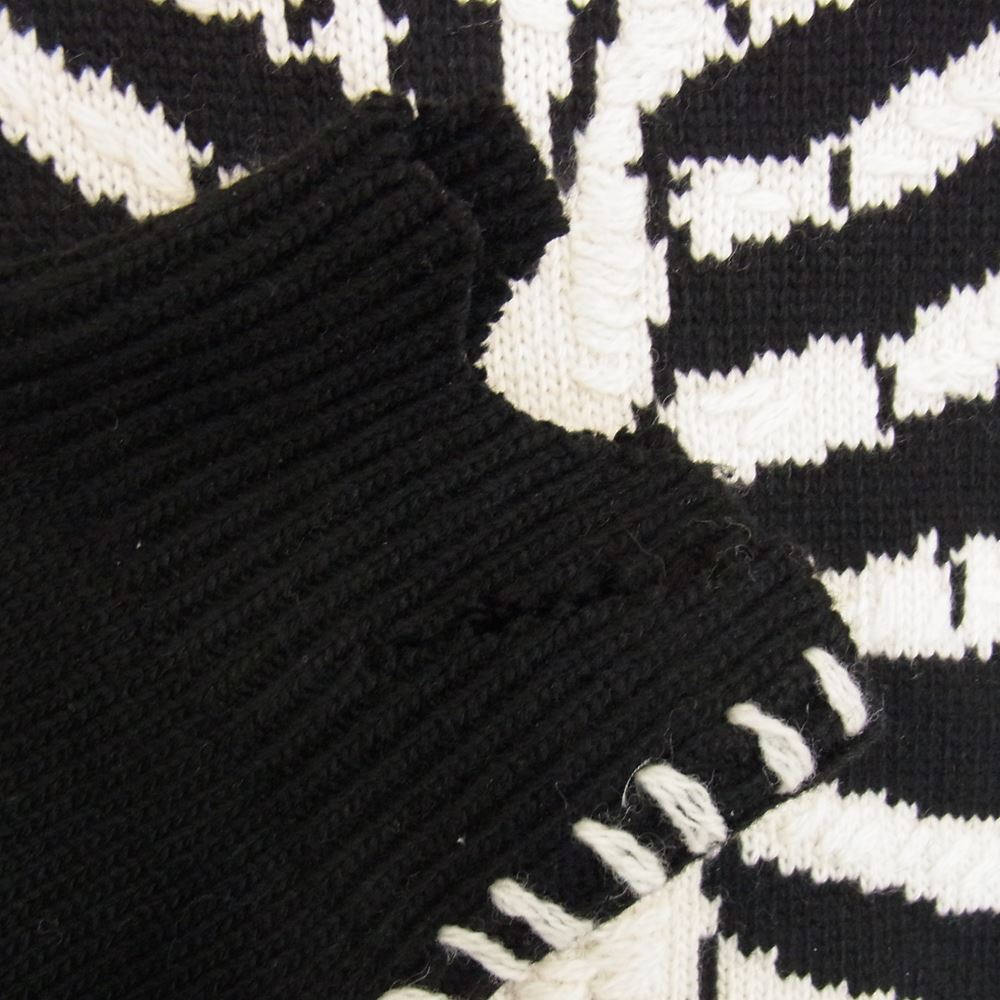 セントマイケル SM-A22-0000-094 VLONE KNIT BONE ヴィーロン ボーン