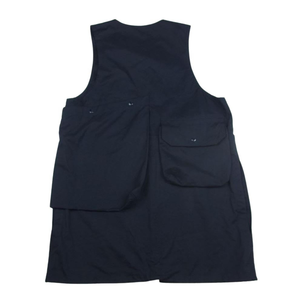 Engineered Garments エンジニアードガーメンツ 22AW Fishing Vest - PC Coated Cloth フィッシング ベスト  ネイビー系 S【中古】