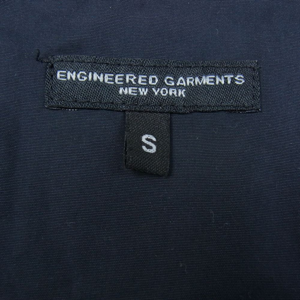 Engineered Garments エンジニアードガーメンツ 22AW Fishing Vest - PC Coated Cloth フィッシング ベスト  ネイビー系 S【中古】