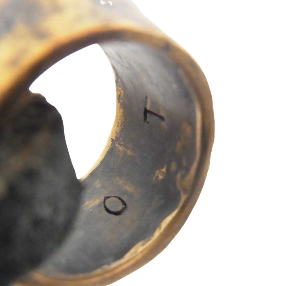 ブロウバイジュンウエゾノ レザー リング ネックレス ブラック系【中古】