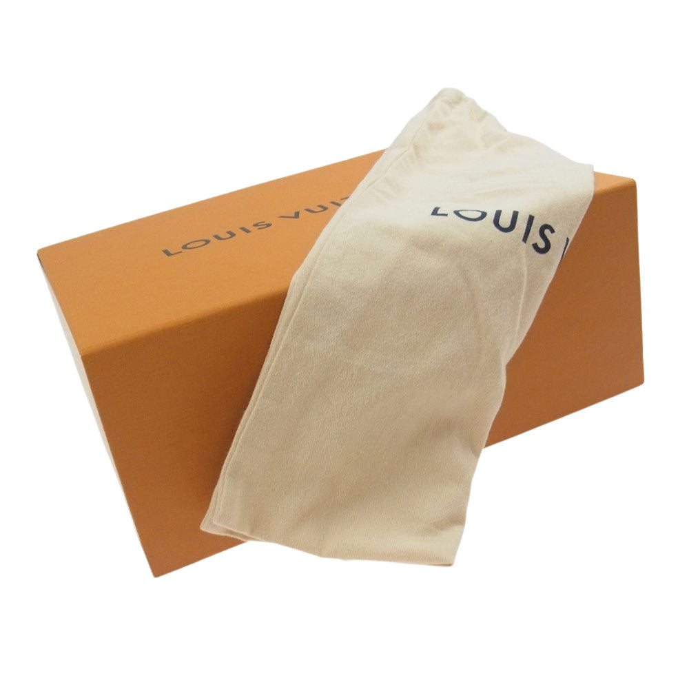 LOUIS VUITTON ルイ・ヴィトン 1AA47E チャーリー ライン デニム スニーカー ホワイト系 インディゴブルー系 9【中古】