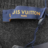 LOUIS VUITTON ルイ・ヴィトン 1AAT4V LV フリークエンシー モヘア カーディガン ダークグレー系 XL【新古品】【未使用】【中古】