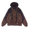 LOUIS VUITTON ルイ・ヴィトン 1A8C0R レトロ モノグラム オーバーサイズ スキー ジャケット ブラック系 ブラウン系 44【極上美品】【中古】