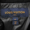 LOUIS VUITTON ルイ・ヴィトン 1A8C0R レトロ モノグラム オーバーサイズ スキー ジャケット ブラック系 ブラウン系 44【極上美品】【中古】