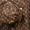 LOUIS VUITTON ルイ・ヴィトン 1A8C0R レトロ モノグラム オーバーサイズ スキー ジャケット ブラック系 ブラウン系 44【極上美品】【中古】