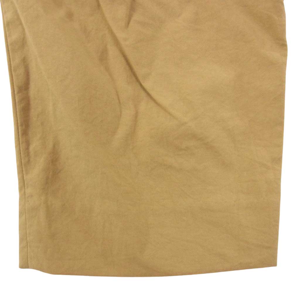 クオン 112PT060500 ONIBEGIE 2WAY Tuck Pants オニベジ タック パンツ S ブラウン系 S【新古品】【未使用】【中古】