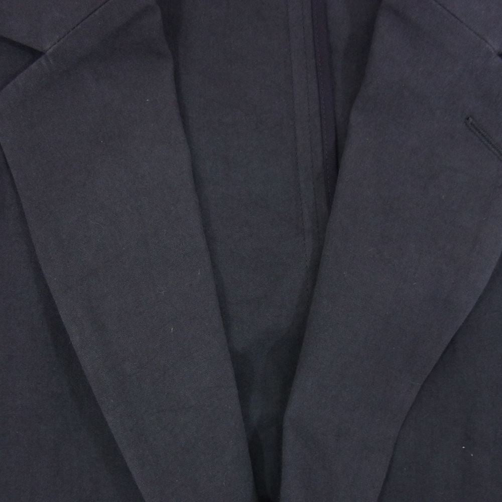 クオン 112JK020607 SAKIAMI Switched Blazer 裂き編み 2B テーラードジャケット ブレザー ネイビー系 L【新古品】【未使用】【中古】
