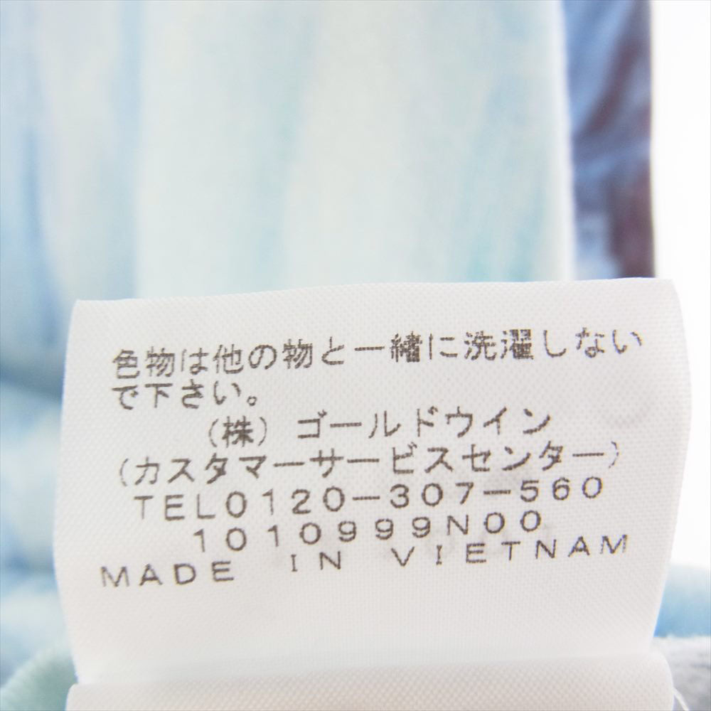 Supreme シュプリーム 21SS × THE NORTH FACE ノースフェイス NT121001 lce Climb Hooded sweatshirt アイス クライム パーカー ライトブルー系 M【美品】【中古】