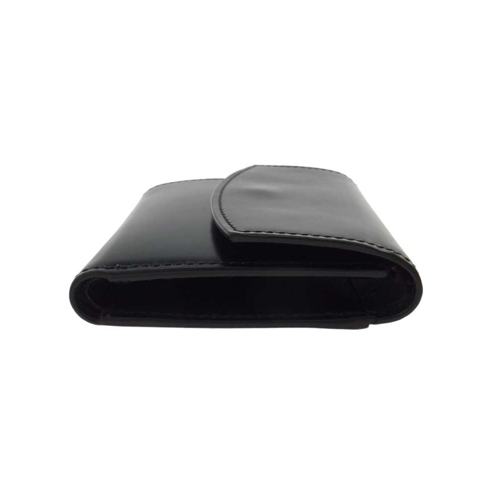 MAISON MARGIELA メゾンマルジェラ ウォレット 21SS S55UA0296 WALLET トライフォールド コンパクト ウォレット 三つ折り財布 ブラック系【中古】 MAISON MARGIELA メゾンマルジェラ 21SS S55UA0296 WALLET トライ