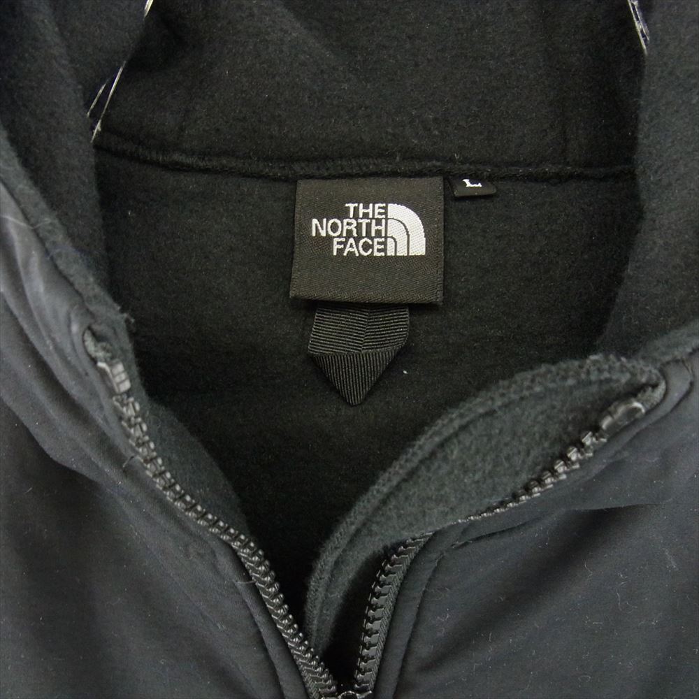 THE NORTH FACE ノースフェイス NA72052 Denali Hoodie デナリ フーディー フリース ジャケット ブラック系 L【中古】