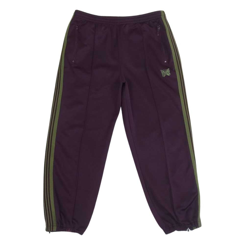 Needles ニードルス 21AW JO226 Zipped Track Pant ジップ トラック ジャージ パンツ パープル系 M【中古】