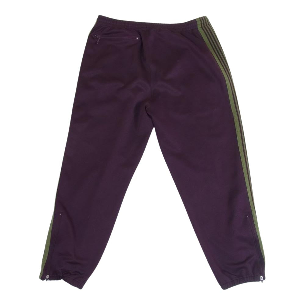 Needles ニードルス 21AW JO226 Zipped Track Pant ジップ トラック ジャージ パンツ パープル系 M【中古】