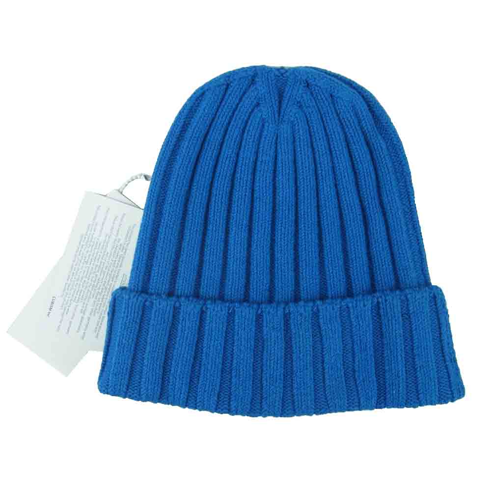 VISVIM ビズビム 0122103003005 KNIT CAP ニット キャップ 帽子 コットン 日本製 ブルー系 FREE【極上美品】【中古】